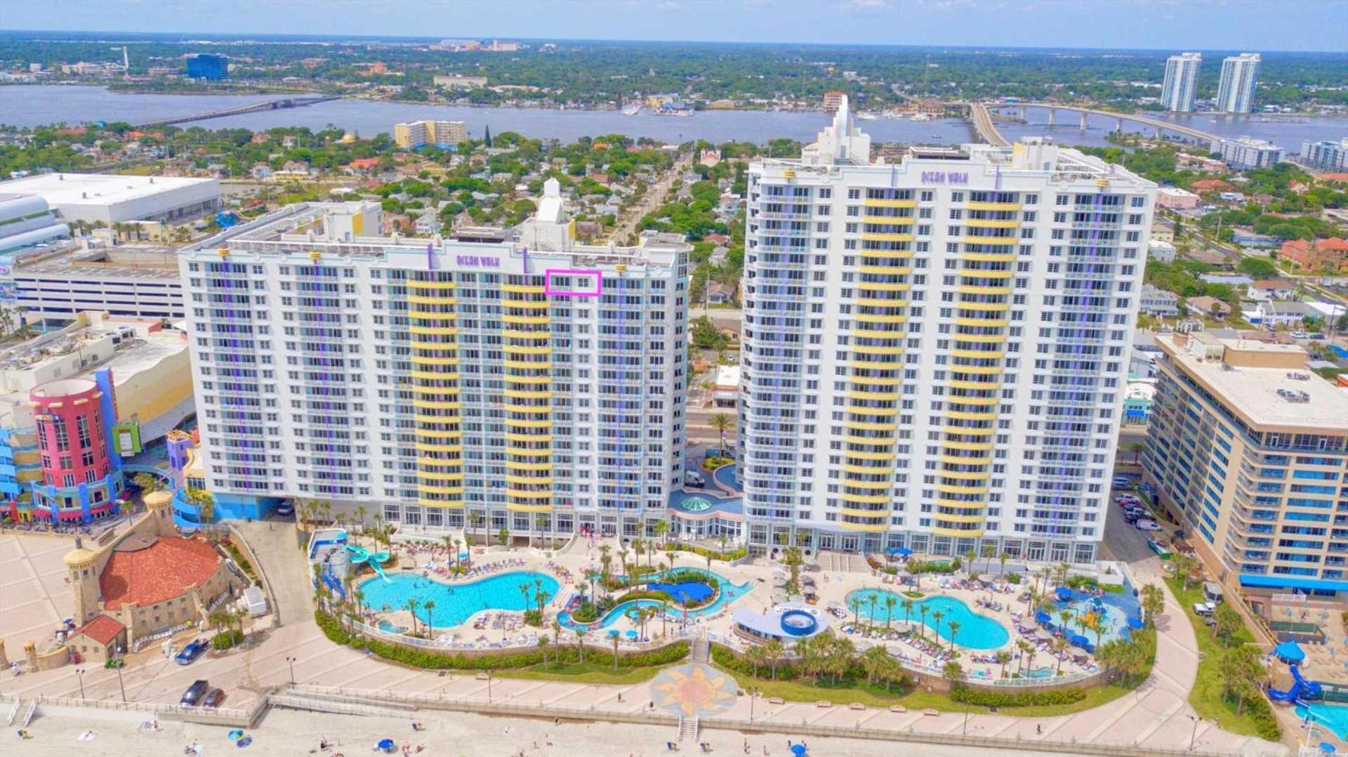 Luxury Penthouse 3Br Condo Direct Oceanfront Wyndham Ocean Walk Resort Daytona Beach | 1904 Exterior foto