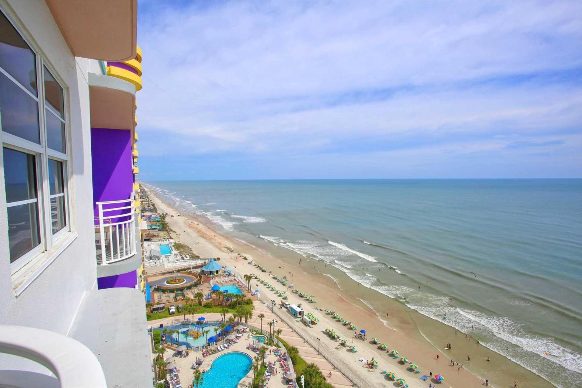 Luxury Penthouse 3Br Condo Direct Oceanfront Wyndham Ocean Walk Resort Daytona Beach | 1904 Exterior foto